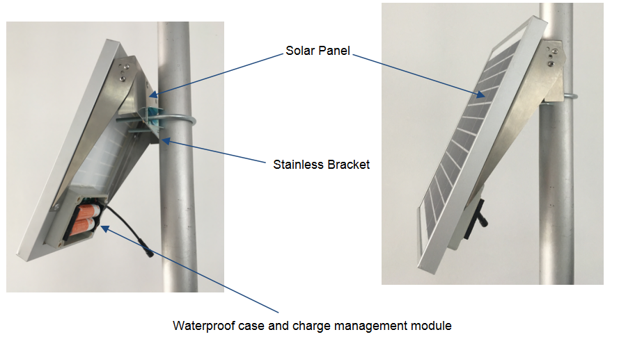 Solar Power Supply Module for Weather Station